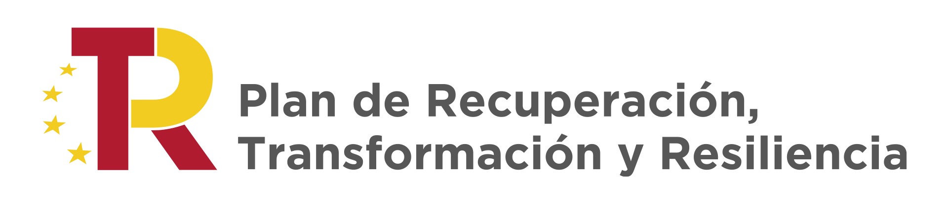 Logo plan de recuperación, transformación y resiliencia